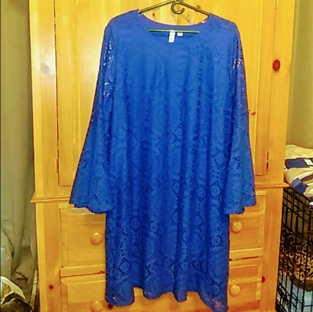 blue dress Tacera